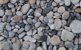 mixed pebbles and stone